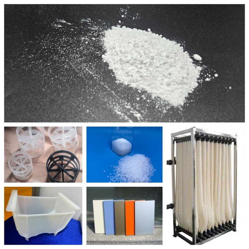 PVDF en poudre blanche de fluorure de polyvinylidène 24937-79-9