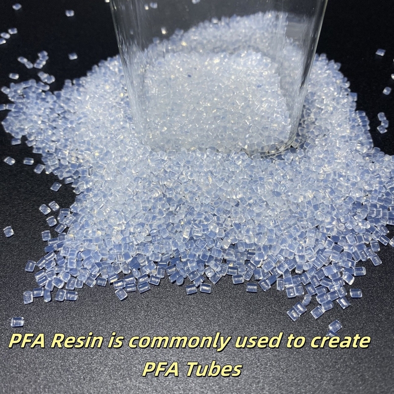 La résine PFA crée des tubes PFA parfaits pour les tuyaux résistants à la corrosion dans les systèmes de fluides chimiques