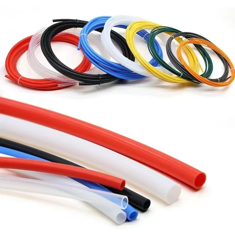 2 mm ID × 4 mm OD Tube PTFE flexible résistant à la chaleur Surface non collante Idéal pour les laboratoires de cathéter Résistant aux produits chimiques de haute pureté
